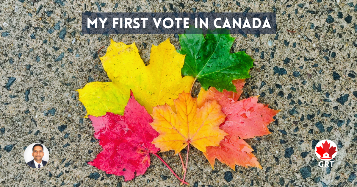 My First Vote in Canada