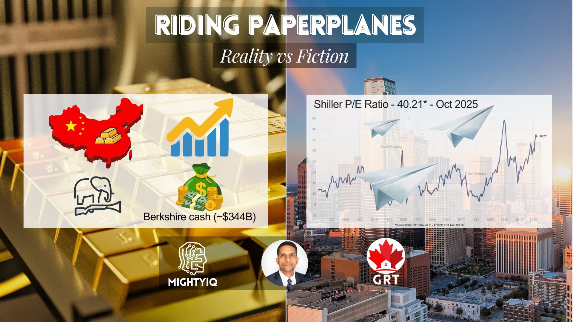 Riding Paperplanes: Reality vs Fiction
